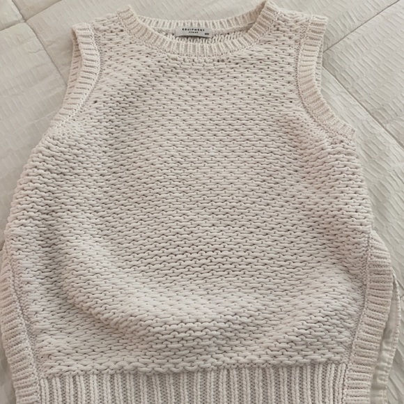 Equipment Sleeveless Sweater - M - Picture 6 of 17